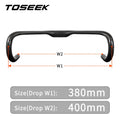 TOSEEK Carbon Road Handlebar UD Matt Internal Routing