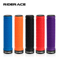 RIDERACE rubber lock-on handlebar grips